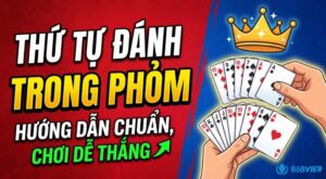 Thứ tự đánh trong phỏm: Hướng dẫn cách chơi & chiến thuật